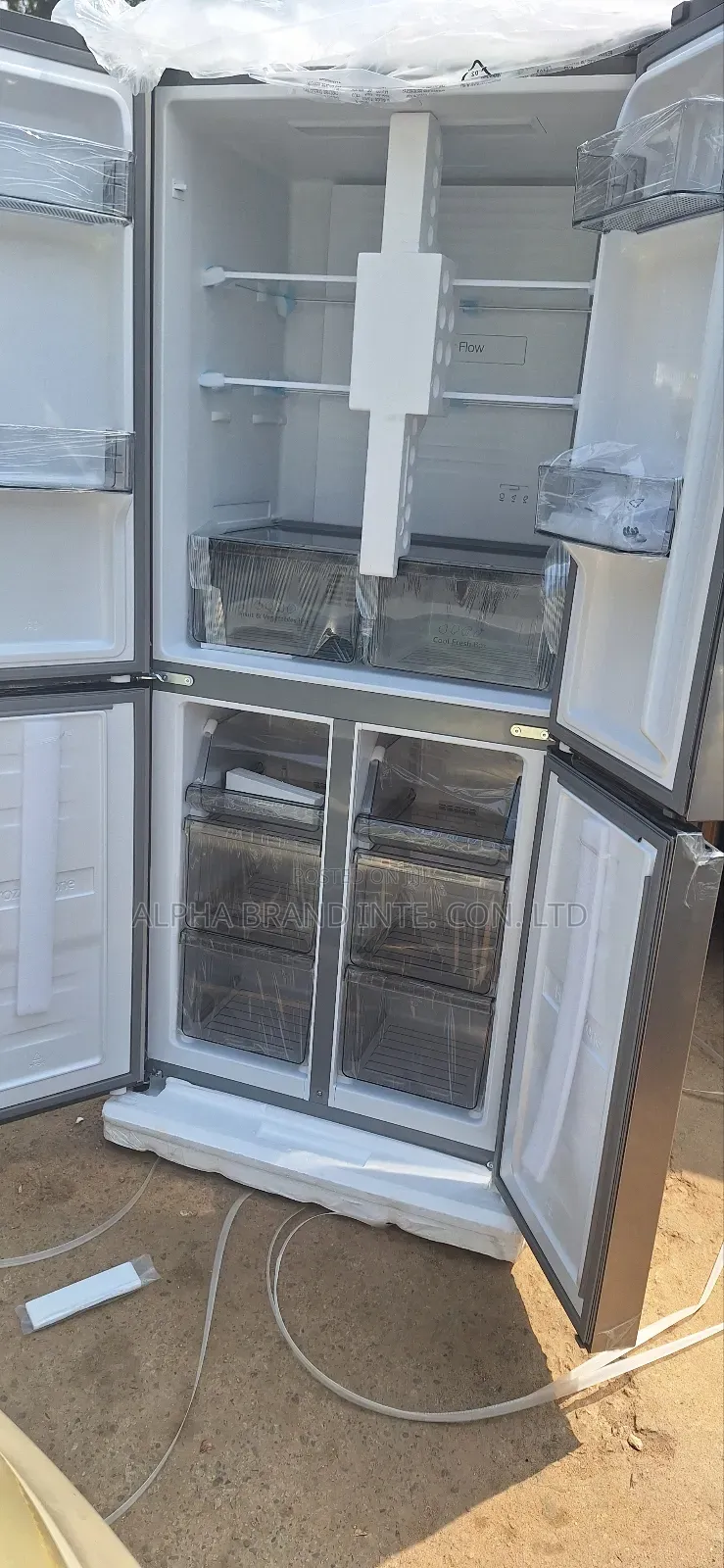 Hisense 4 Doors Side by Side Fridge