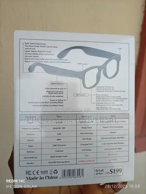 Ai Smart Glasses Camera