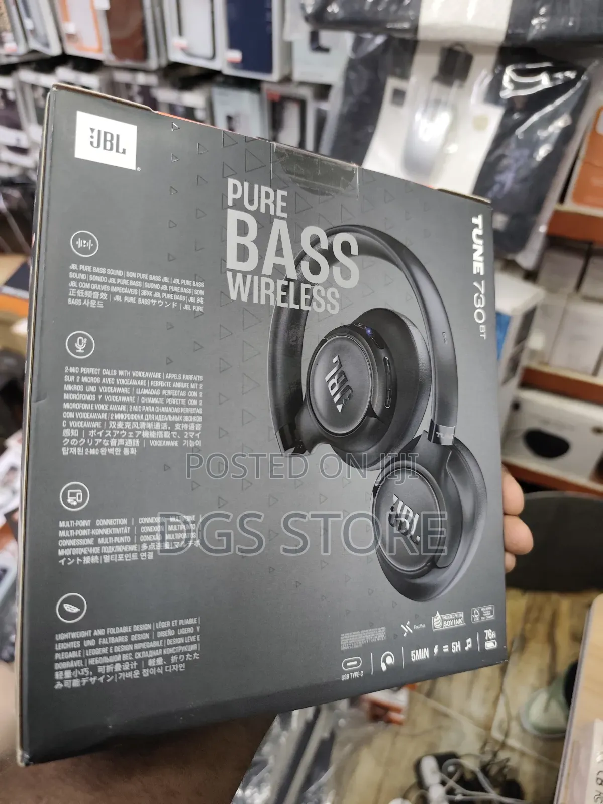 JBL Tune 730bt Bluetooth Headphone