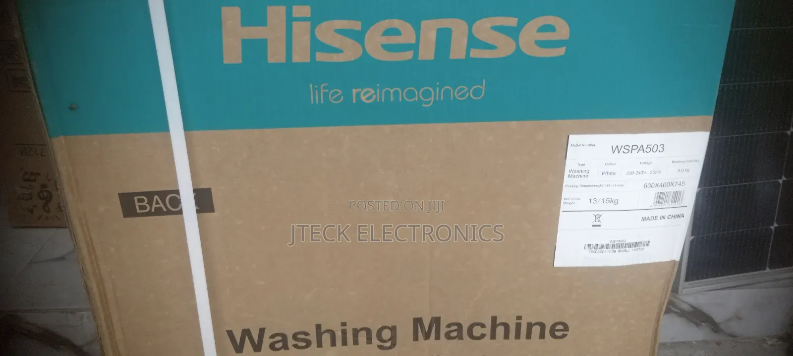 Hisense Washing Machine 5 Kg