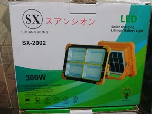 Solar Charging Lithium Battery Light 300w