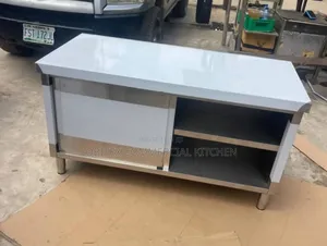 Commercial Table With Cupboard Is Available for Sales