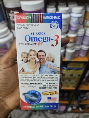 Alaska Omega-3 With Coenzyme Q10