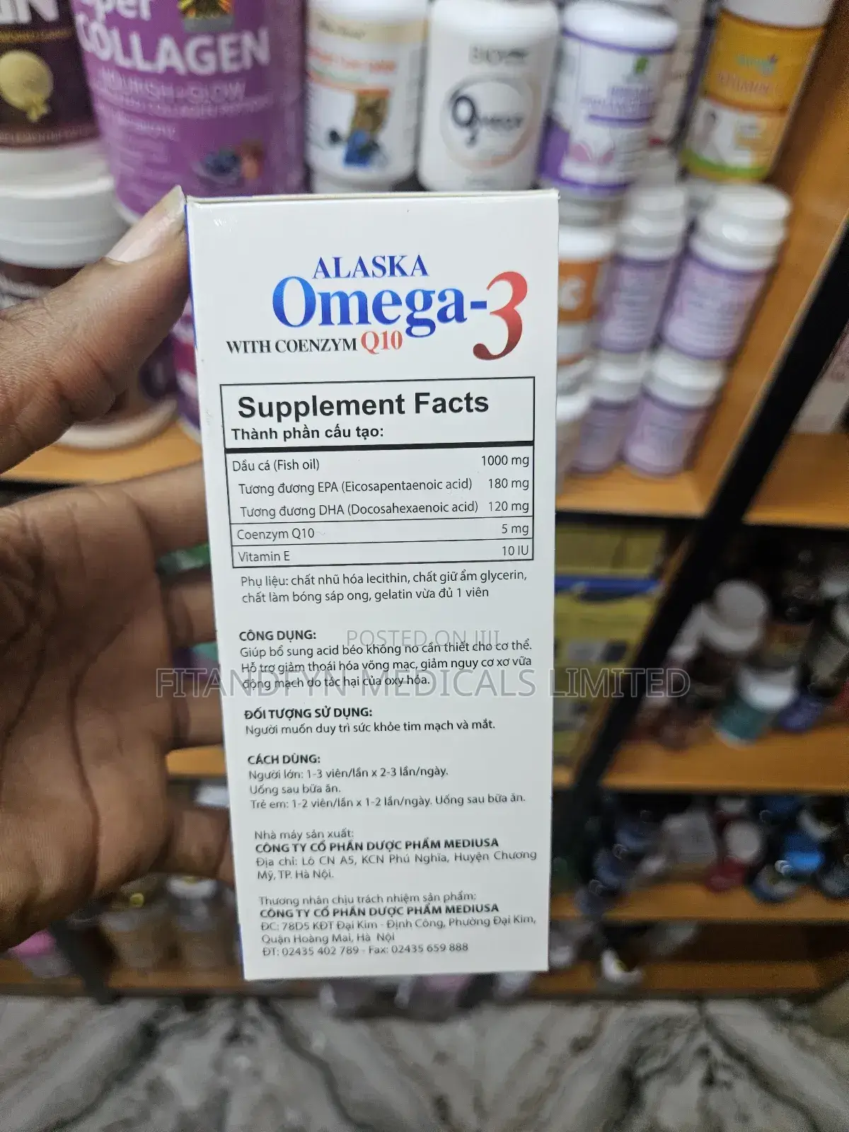 Alaska Omega-3 With Coenzyme Q10