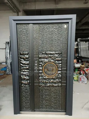 Double Leaf Copper Security Entrance Cast Door