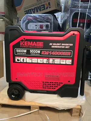 Kemage Zero Noise Remote Control Inverter Soundproof Petrol Gen 10kva