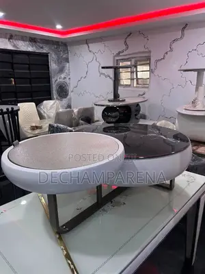 2 in 1 Center Table Set With Drawer