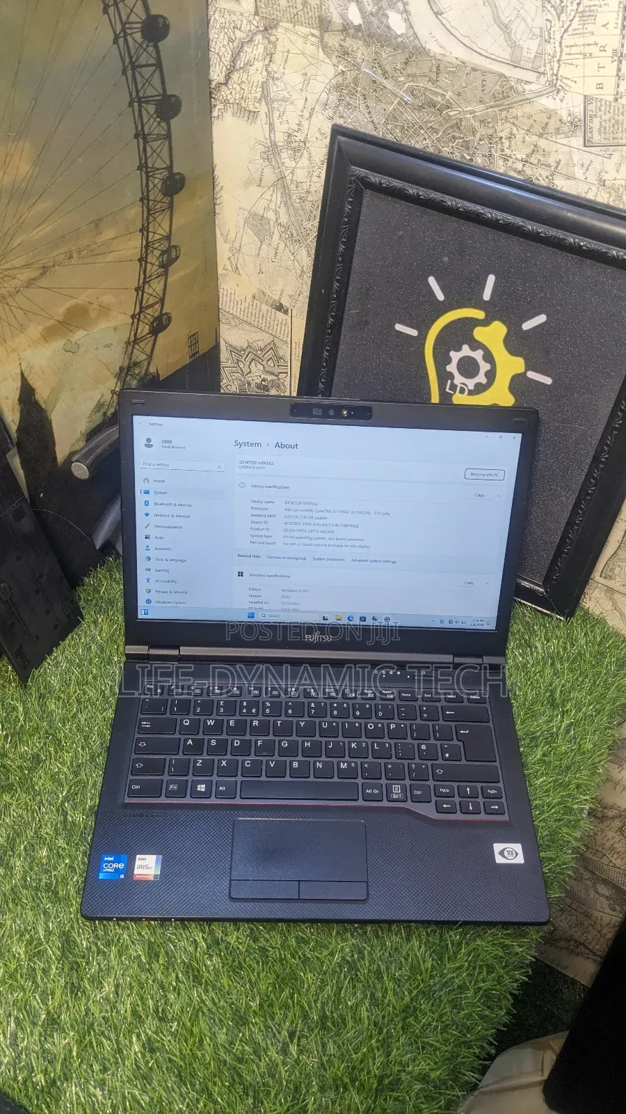 Laptop Fujitsu 8GB Intel Core i5 SSD 256GB