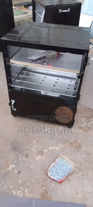 Double Padded Oven Using Gas and Charcoal