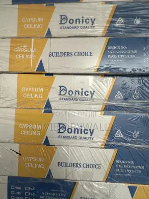 Suspended Ceiling Tiles 600mmx600mm (Donicy)