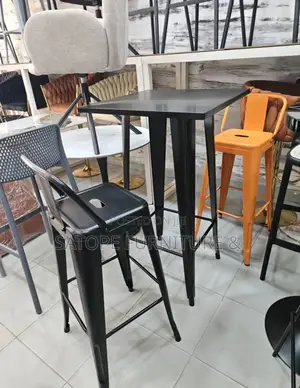 Restaurant and Kitchen Bar Stool Table.