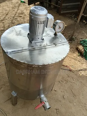 100lit (Food Grade Materials) Zobo Stainless Boiler Mixing Machine