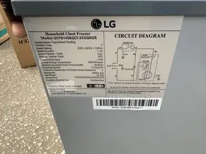Lg 142l Chest Freezer