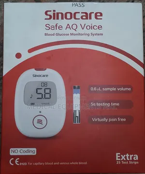 Sinocare Smart Voice Glucometer