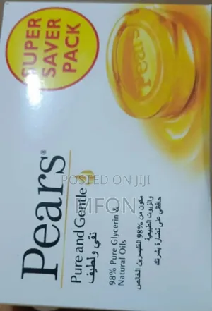 Pears 4 in 1 Bar Soap (1 Pack of 4 Bars)