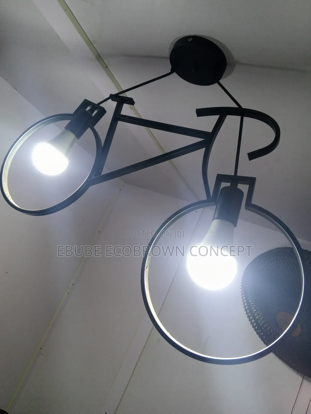 Bicycle Design Ceiling Fitting Lamp Light