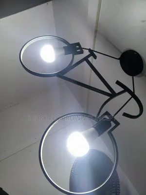 Bicycle Design Ceiling Fitting Lamp Light
