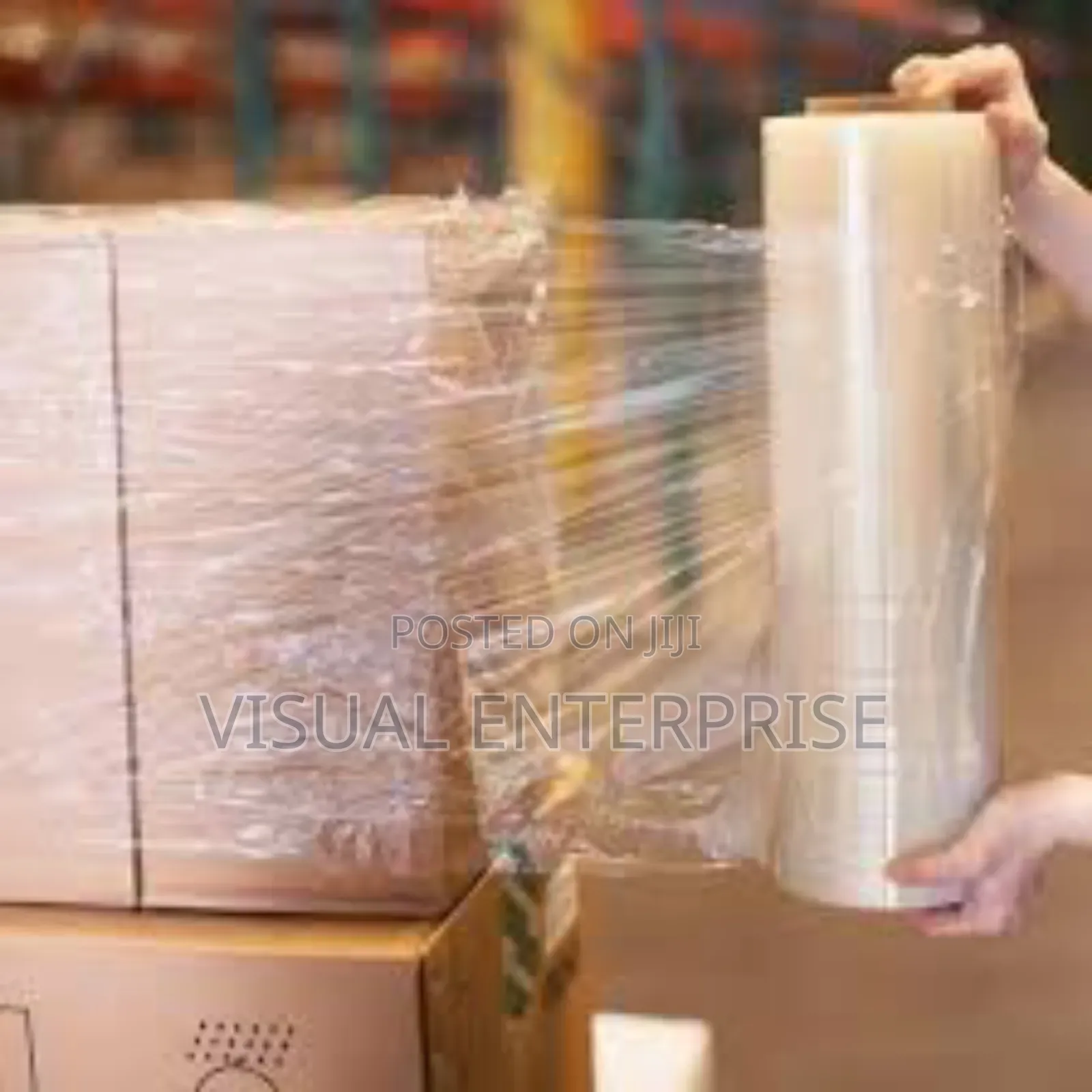 Transparent Shrink Wrap for Packaging Items