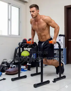 Sturdy Adjustable Dip Station Parallel Bars or Dip Bars