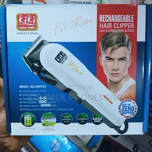 Kiki New Gain Rechargeable Cord/Cordless Hair Clipper