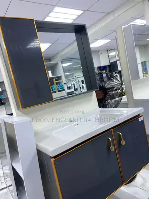 Luxury 80cm Suspended Cabinet With Mirror