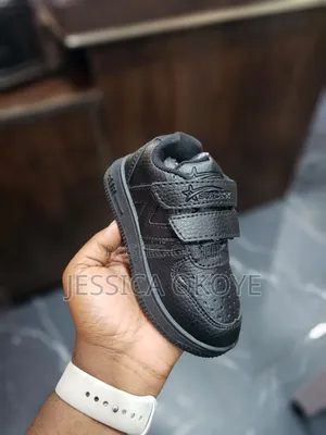 Black School Shoe