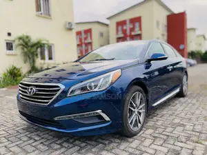 Hyundai Sonata Sport 2.0T 4dr Sedan (2.0L 4cyl Turbo 6A) 2015 Blue