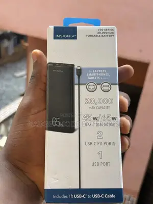 Insignia V30 Series 20,000mah Portable Power Bank