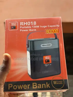 New Age Rh018 Portable 130w Huge Capacity Laptop Charging Power Bank
