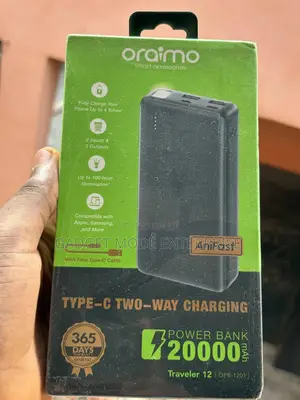 Oraimo Traveler 12 (Opb-1201) 20000 Mah Portable Power Bank