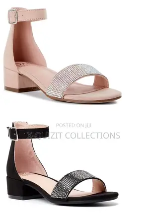 Madden Nyc Girls Rhinestone Heeled Sandals (31-37)