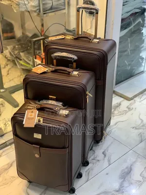 3 Set Quality Leather Luggage