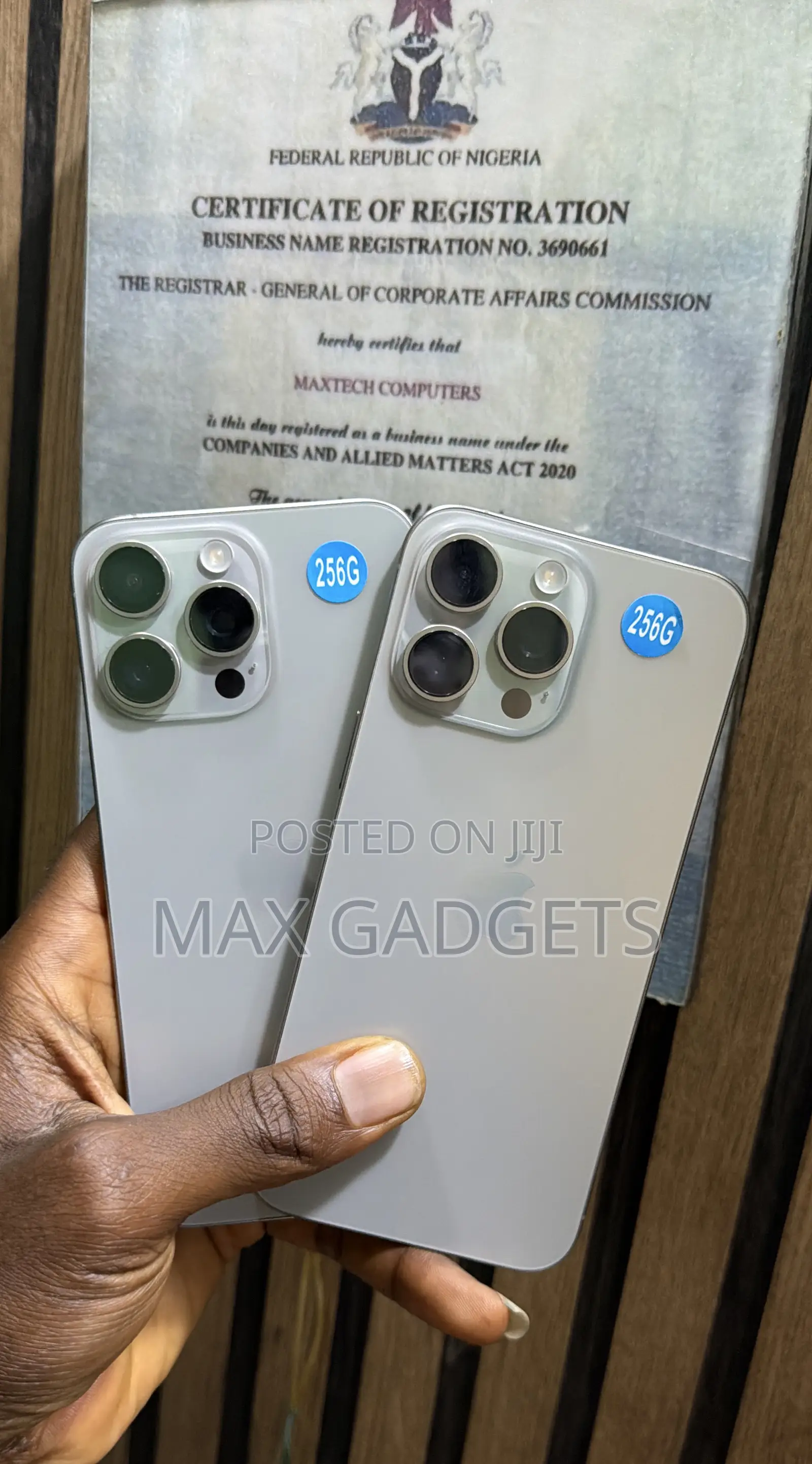 Apple iPhone 15 Pro Max 256 GB Silver