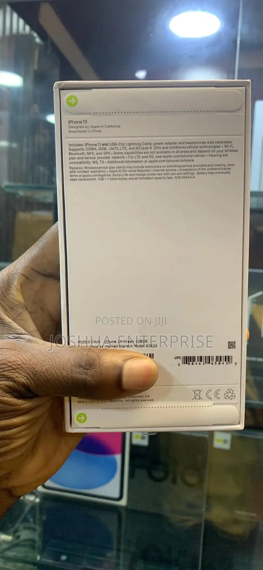 New Apple iPhone 13 128 GB Green
