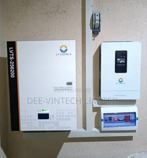 Full Installation 5kwh Lithium Battery With 3.6kva Hybrid Inverter