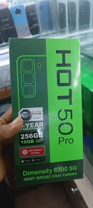 New Infinix Hot 50 Pro 256 GB Black