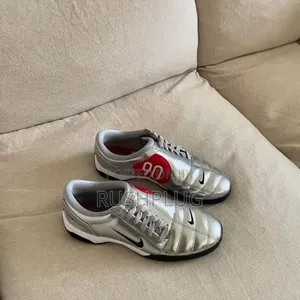 Nike Total “ Metallic Sliver “ Luxury Sneakers