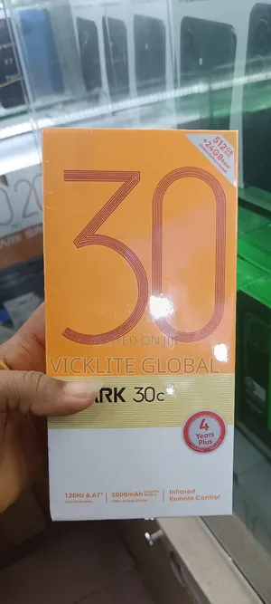 New Tecno Spark 30C 128 GB Black