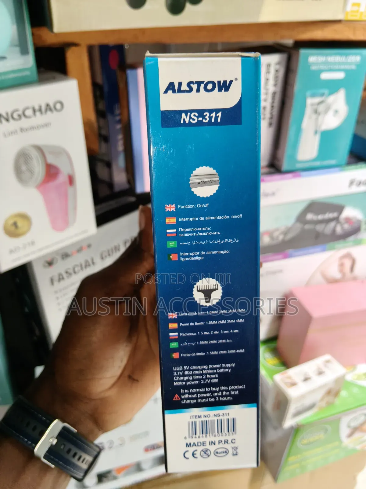 Alstow Rechargeable Electrichair Clipper