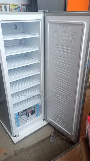 185l Upright Ice Making Yohako Solar Fridge With 7 Steps