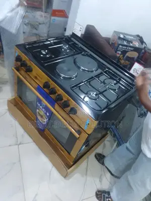 Maxi 4+2 Multi-Fuel Cooking Oven (Gas Wood)