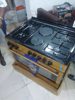 Maxi 4 Gas Burner 2 Wood Burner Combination Oven