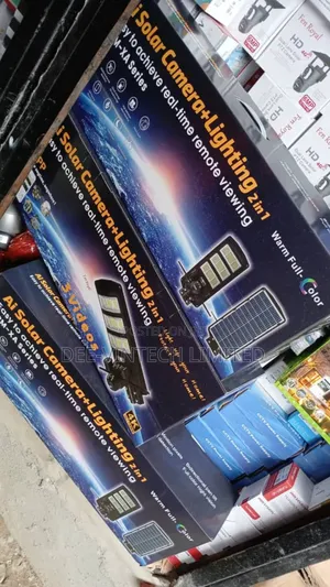 Ai Solar Camera With Street Light 450watts