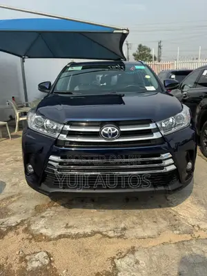 Toyota Highlander Limited V6 4x2 (3.5L 6cyl 6A) 2016 Blue