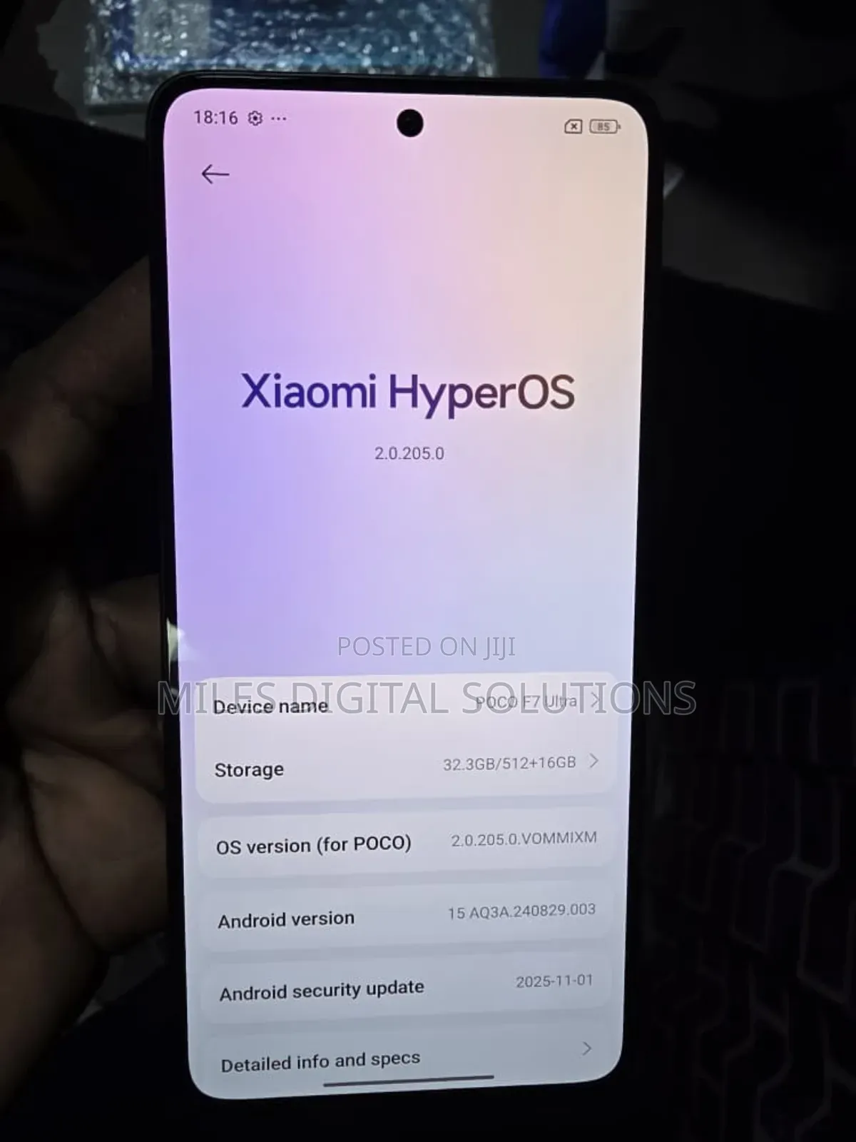 Xiaomi Poco F7 Ultra 512 GB Yellow
