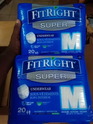 Fitright Adult Diaper -- 20pcs