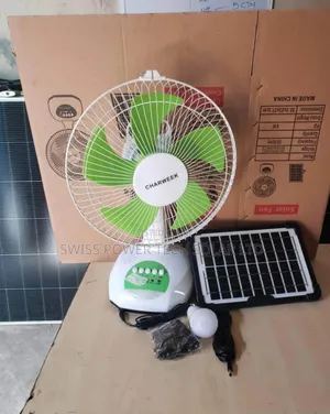 Solar Table Fan