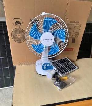 Solar Table Fan