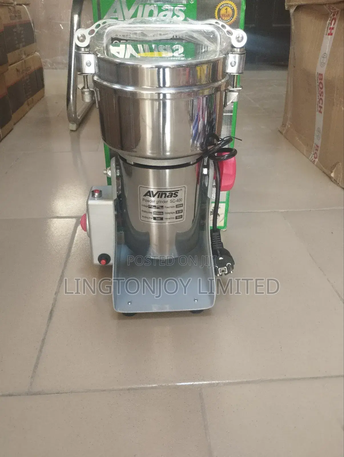 Powder Grinder, 400g