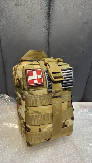 Tactical Military First Aid Kit (Fully Stocked) – Molle Medical Bag